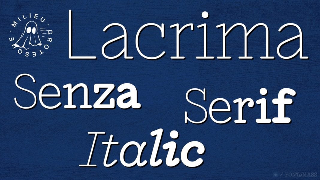 Lacrima Font