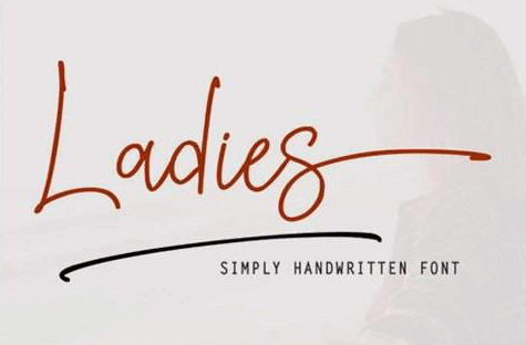 Ladies Font