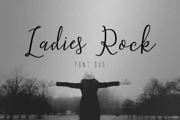 Ladies Rock Duo Font