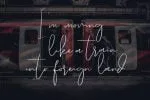 Ladytron Script Font