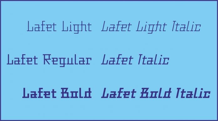 Lafet Font