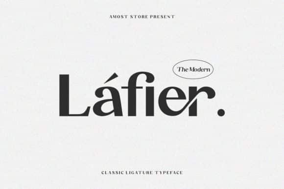 Lafier Font