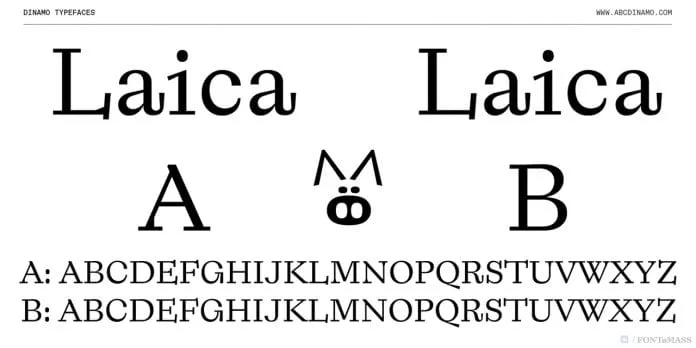 Laica A & Laica B Font