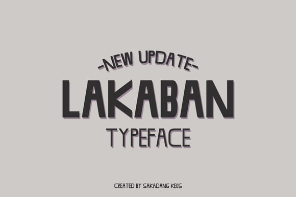 Lakaban Font