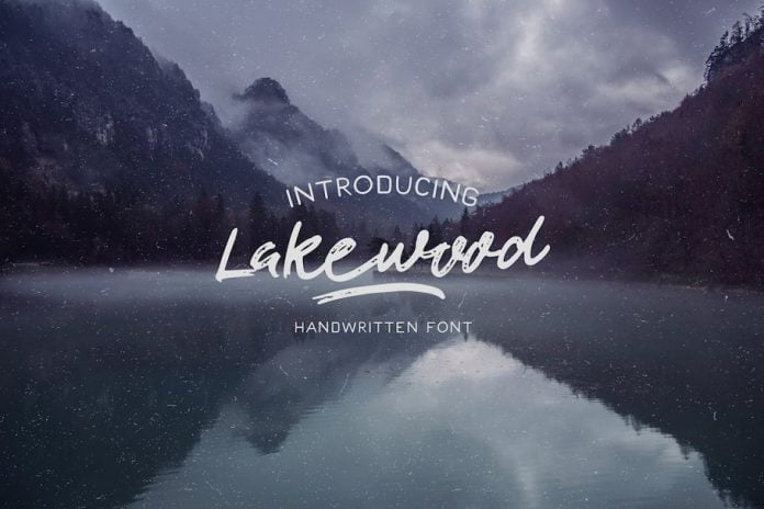 Lakewood Handmade Font