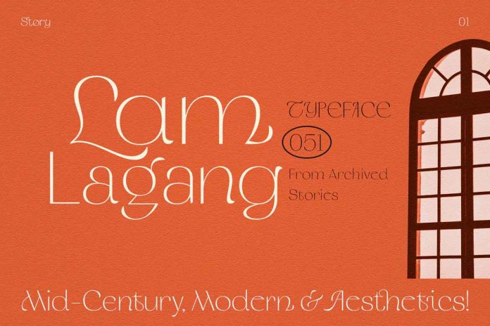 Lam Lagang 051 Font