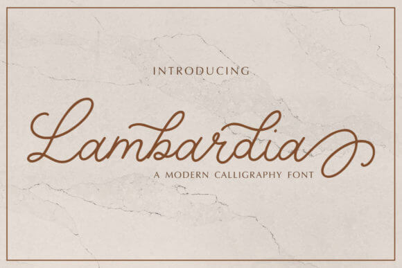 Lambardia Font
