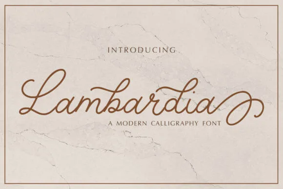 Lambardia Font