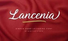 Lancenia Font