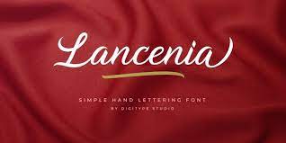 Lancenia Font