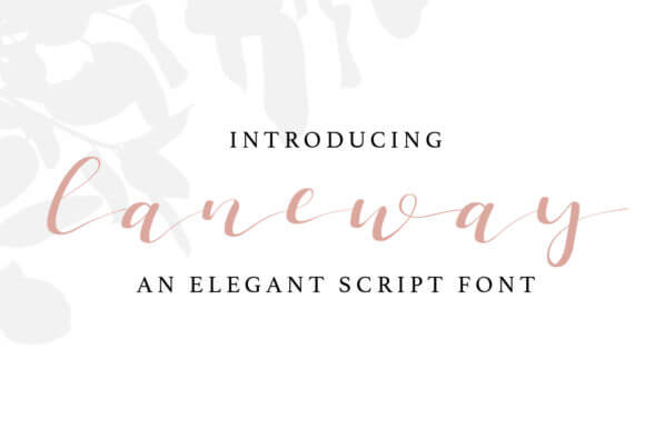 Laneway Font