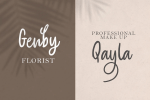 Langgom - Curly Unique Handwritten Font