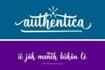 Lanjutin Script font