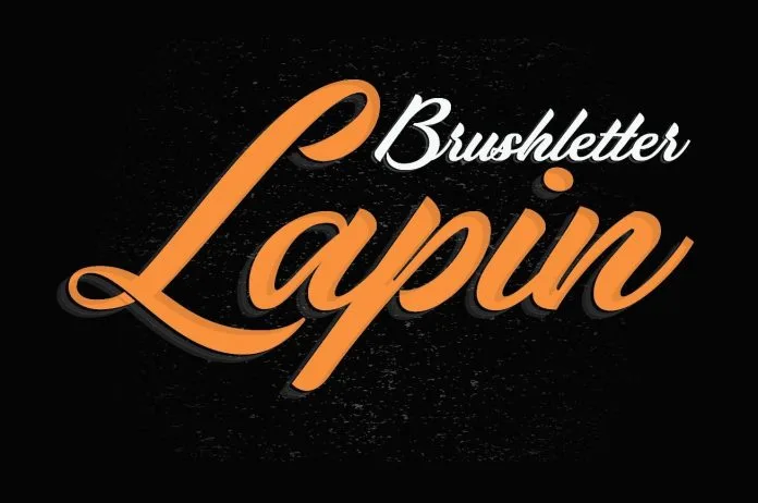 Lapin Brush Font