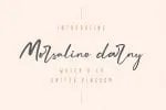 Larissa + Bondie Font
