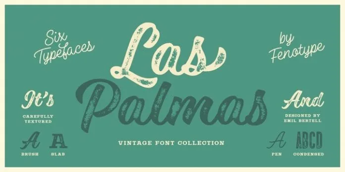 Las Palmas Fonts