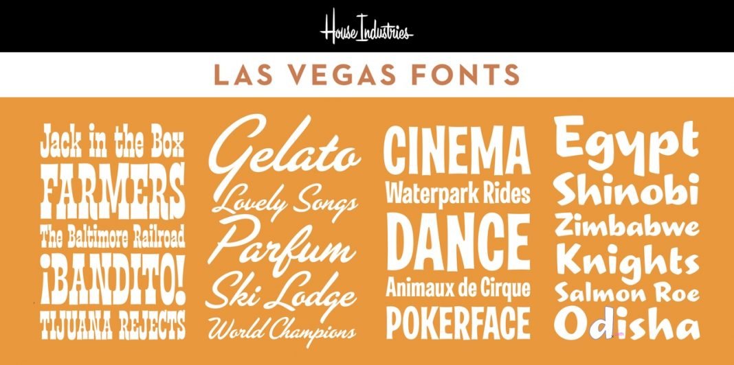 Las Vegas Fonts
