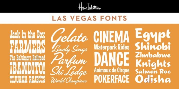 Las Vegas Fonts