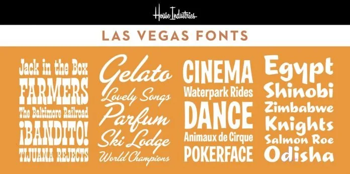 Las Vegas Fonts