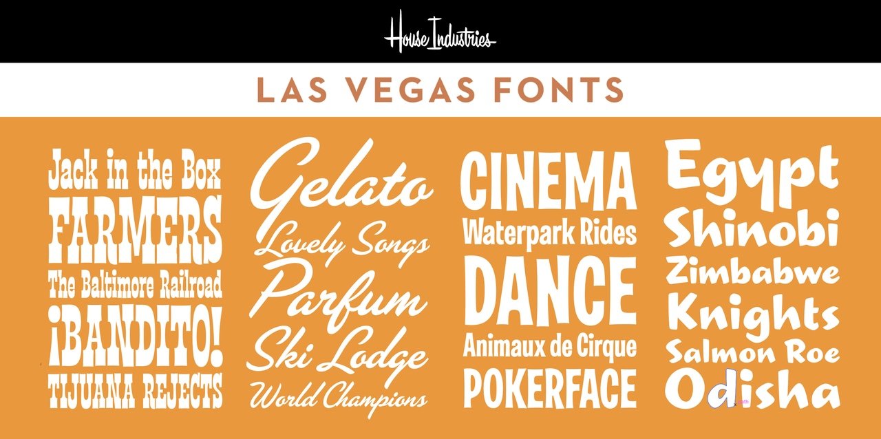 Las Vegas Fonts