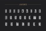Las Valles Ultra Condensed Typeface 4 Fonts