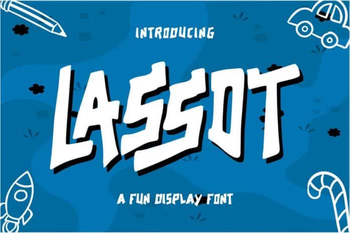 Lassot - Fun Display Font