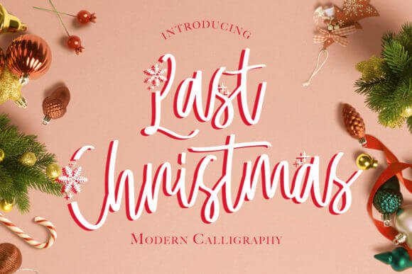 Last Christmas Font