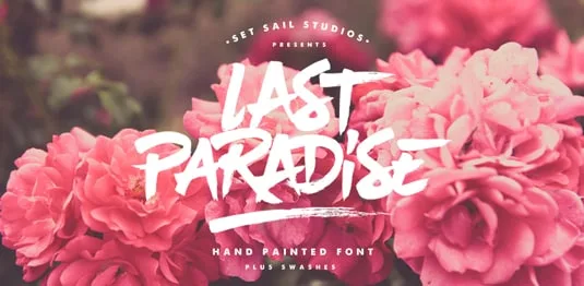 Last Paradise Font Last Paradise Font