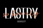 Lastry Font