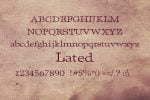 Lated Font