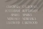 Laterlocks - All Caps Ligature Serif Font