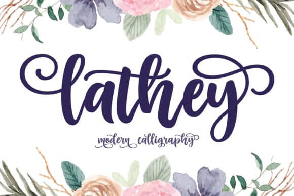 Lathey Font
