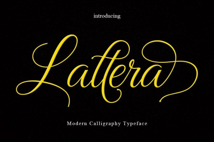 Lattera Script Font