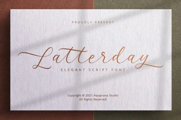 Latterday Font