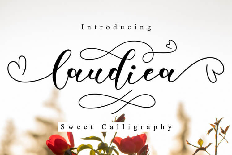 Laudiea Script Font