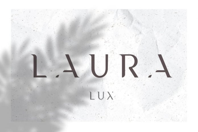 Laura - A Minimal Luxury Font