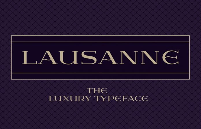 Lausanne Luxury Font