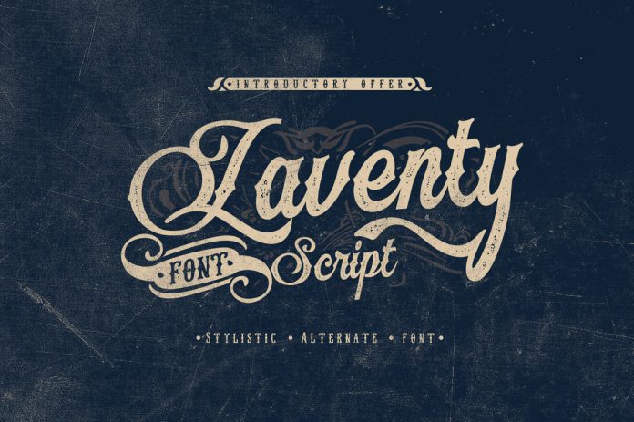Laventy Script Font