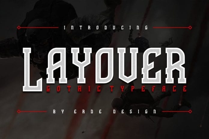 Layover Font
