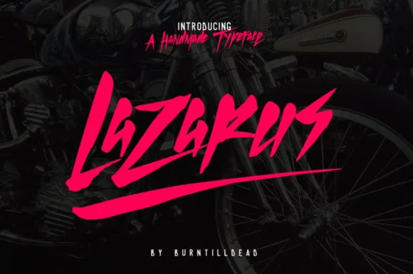 Lazarus Font Lazarus Font