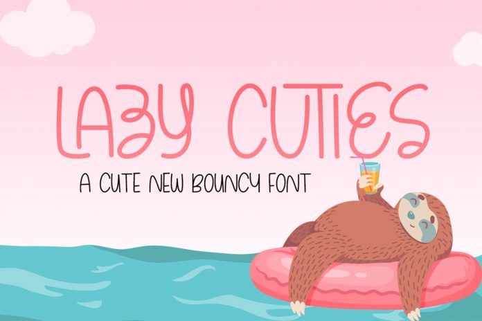 Lazy Cuties Font