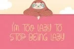 Lazy Cuties Font