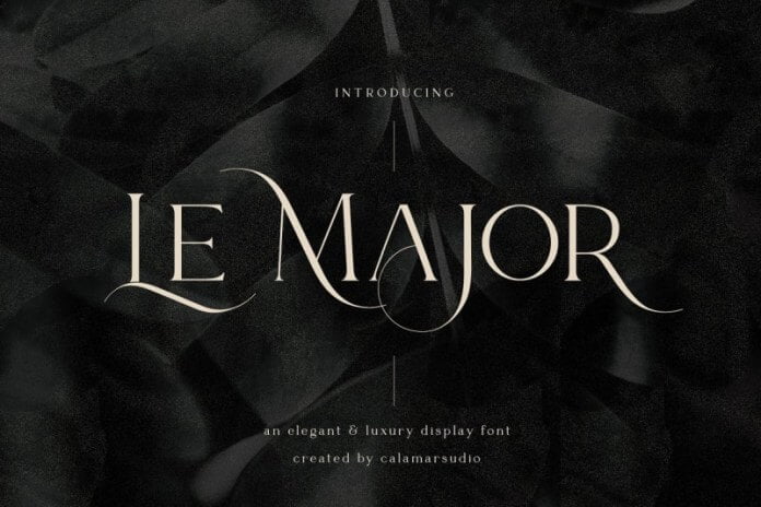 Le Major Display Serif Font