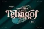 Lebagof Modern Serif Font