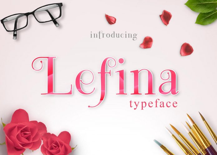 Lefina Typeface Font