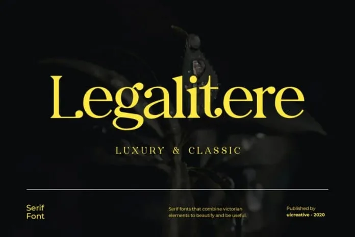 Legalitere Serif Font