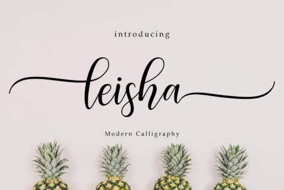 Leisa Script