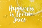 Lemon Juice Font