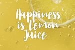 Lemon Juice Script Font