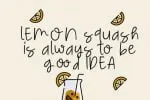 Lemon Nicmat Font